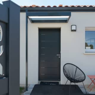 Construction d'une maison traditionnelle neuve à Clisson (44) – façade avant